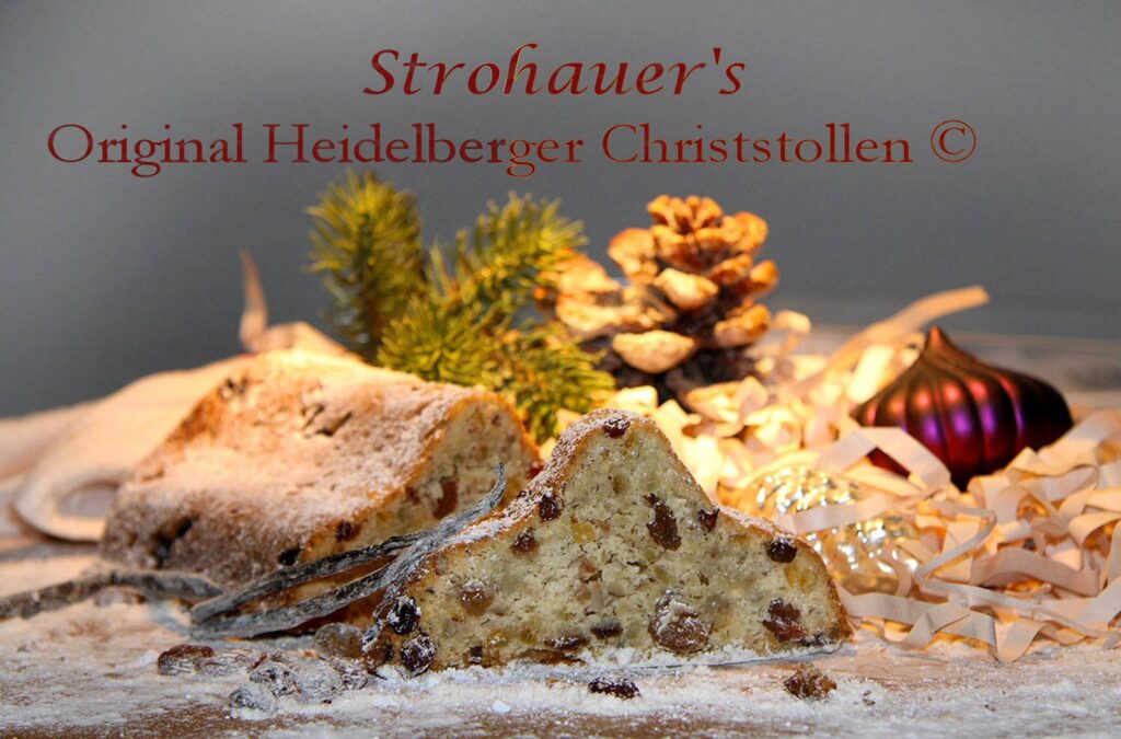 Strohauer's Original Heidelberger Christstollen© 1500 g