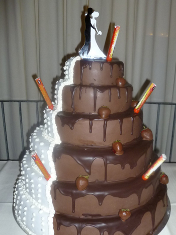 Hochzeitstorte aus Strohauer's Backstube