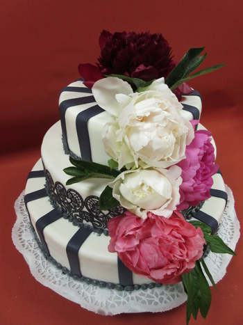 Hochzeitstorte aus Strohauer's Backstube