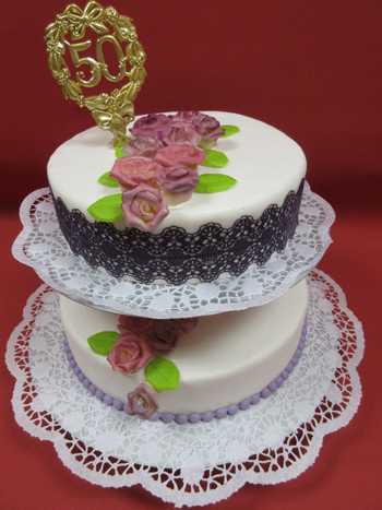 Hochzeitstorte aus Strohauer's Backstube